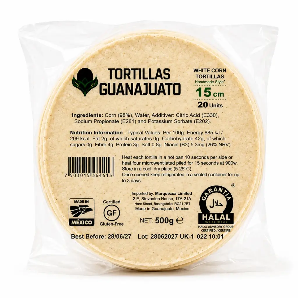 Tortillas de Maíz