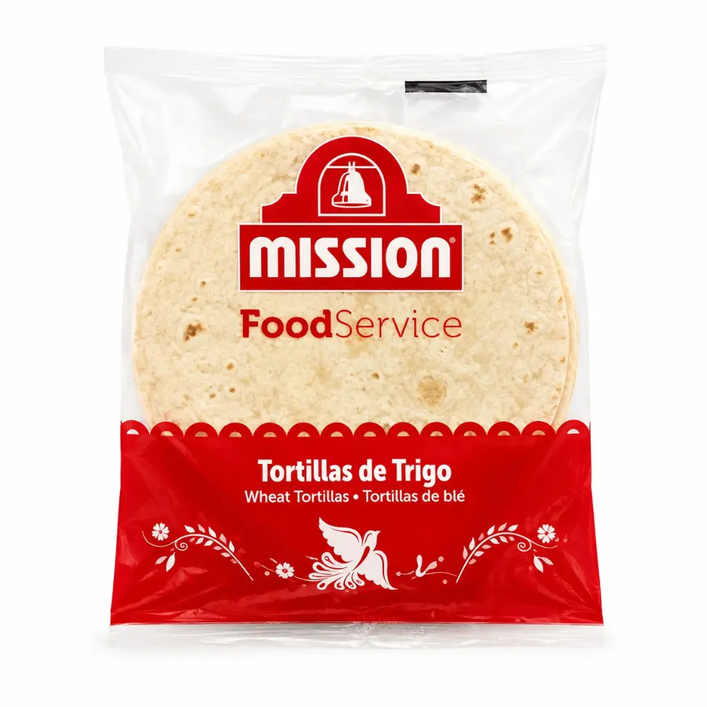 Tortillas de Harina de Trigo