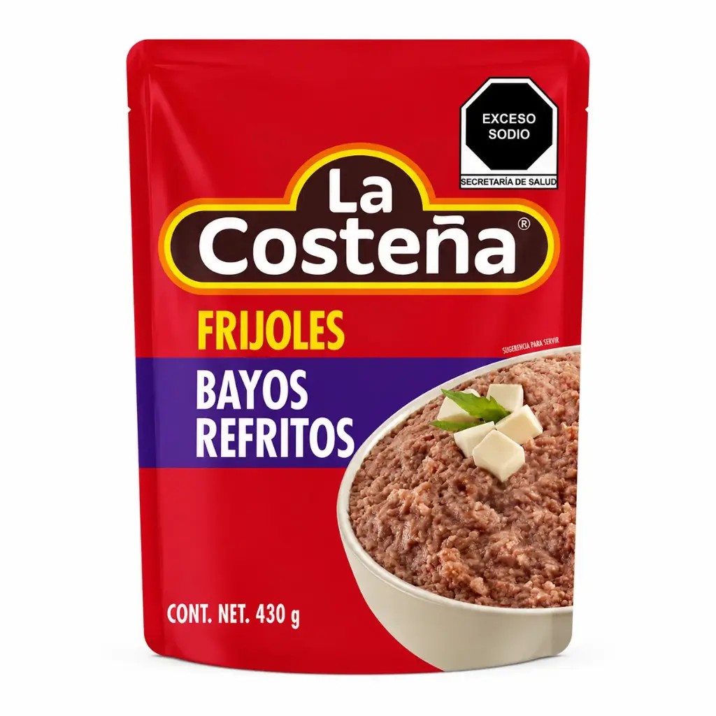Frijoles Bayos Refritos