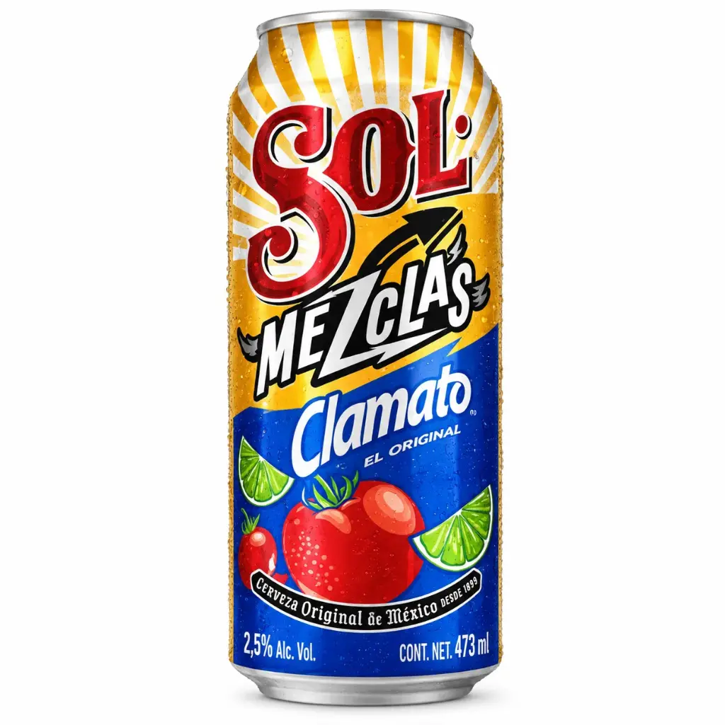 Cerveza Sol Clamato 473 ml