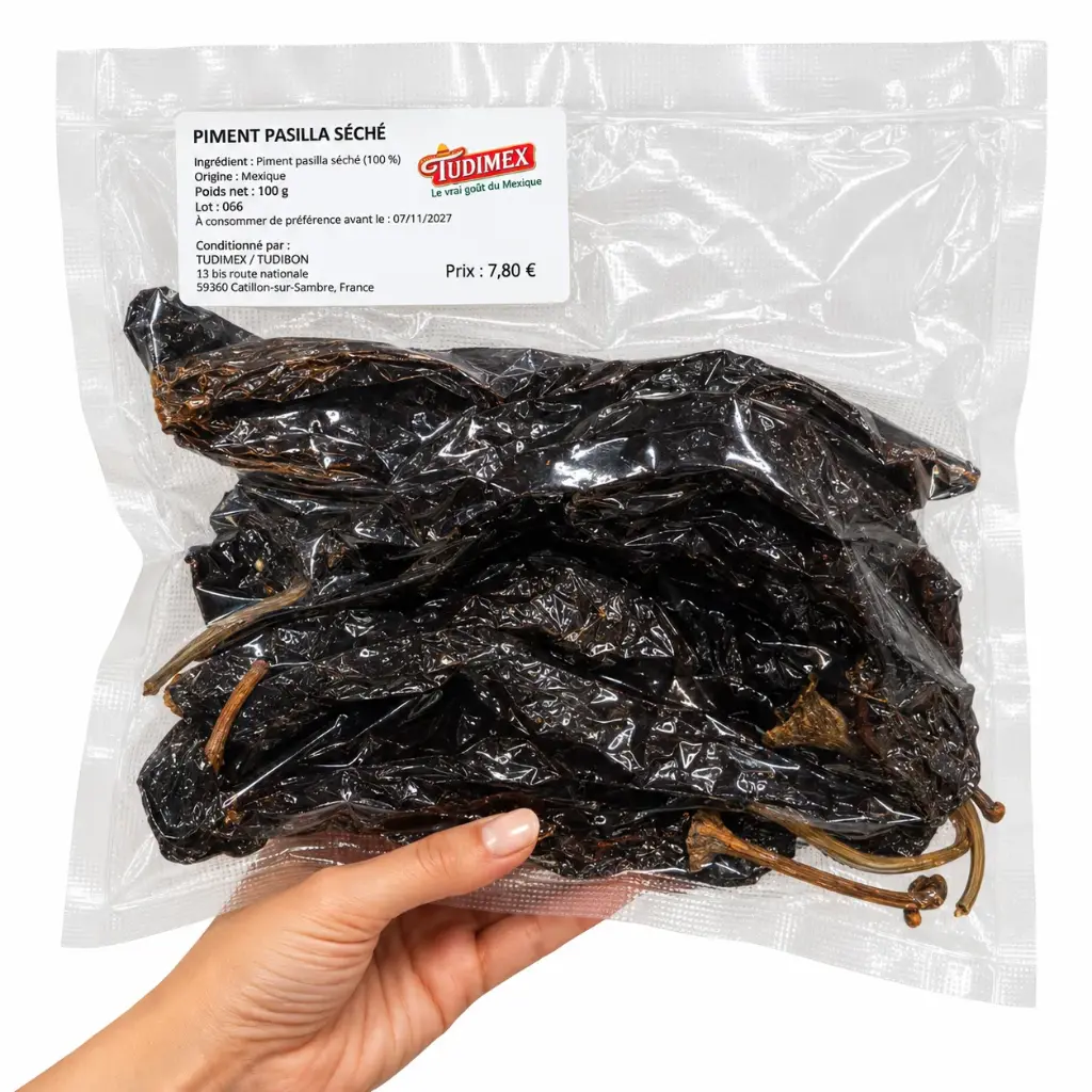 Piment Pasilla Séché 100 g