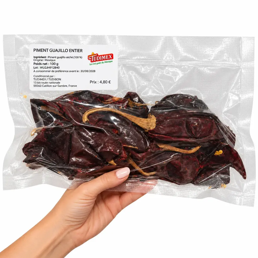 Piment Guajillo Séché 100 g